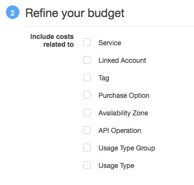 Refine your budget